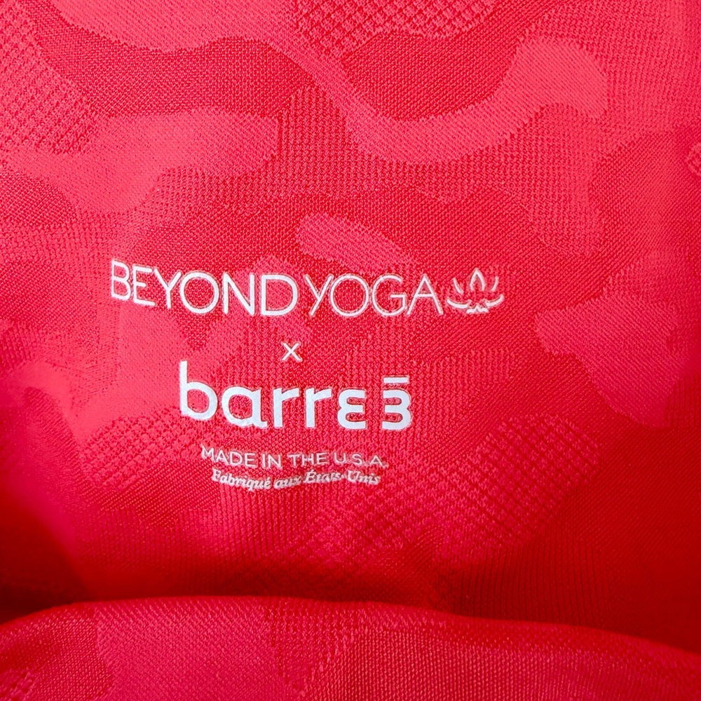 Beyond Yoga Red Leggings